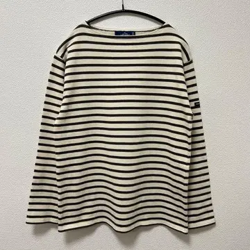 SAINT JAMES 웨쌍 긴팔 보더 T3 키나리 브라운