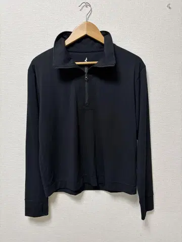 마가렛호웰 미즈노 하프 지퍼 티셔츠