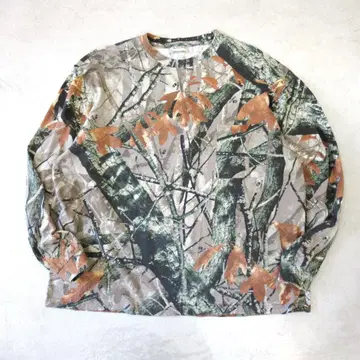 00S 리얼리 트리가모 FUSION3-D카모 롱T 포켓T Y2K XXL