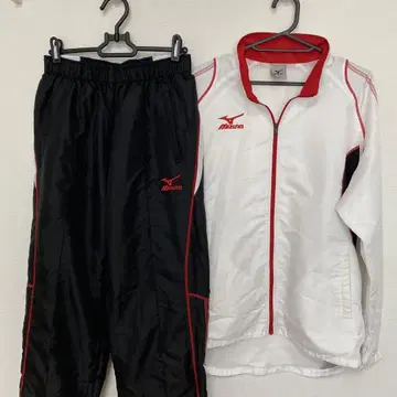 Mizuno 저리 세트 화이트/블랙