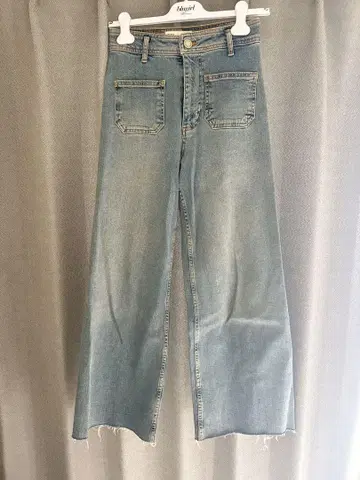 ZARA 와이드 데님 와이드 청바지 36사이즈