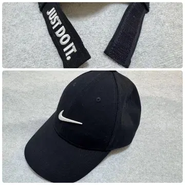 미사용 새상품 NIKE 캡 블랙 블랙 JUST DO IT.