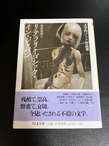 리터러리 고딕 인 재팬 문학적 고딕 작품선 다카하라 에리 치쿠마 문고