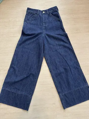 Lee 다크 블루 데님 팬츠 S