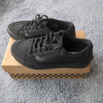 반스 스니커즈 블랙