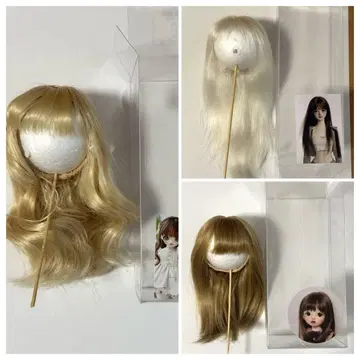 인형 가발 7-8inch 세트