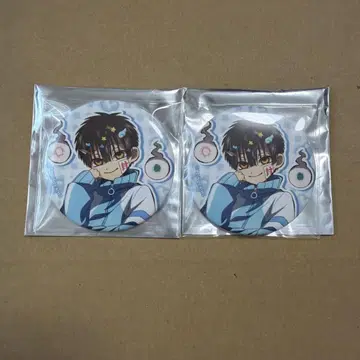 지박소년 하나코 군 x 가라오케의 철인 캔뱃지 하나코 군 카라테츠 캔뱃지