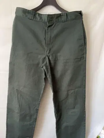 Dickies 874 오리지널 핏 다크 그린 워크 팬츠