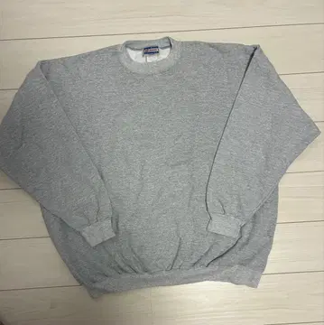 Hanes Ultimate Cotton 그레이 맨투맨 xxl