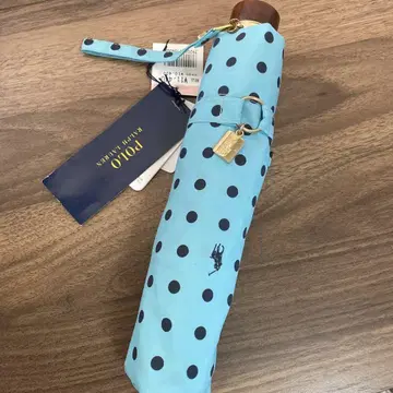 랄프 로렌 접이식 우산 스카이블루 도트
