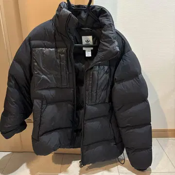 adidas 블랙 다운 자켓 S