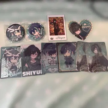 Shiyun 배지 카드 세트