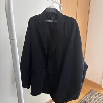 블랙 테일러드 자켓 셋업