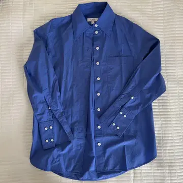 COS 블루 긴팔 셔츠 EUR 32