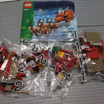 [ 루돌프 피그 없음 ] 레고 LEGO 40499 산타의 썰매