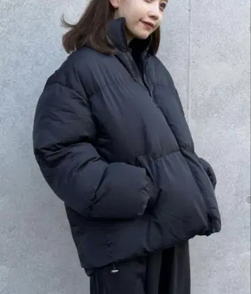 Le.ema 볼륨 다운 재킷 아이보리