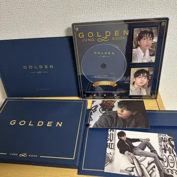 JUNG KOOK GOLDEN CD 포토 카드 포함