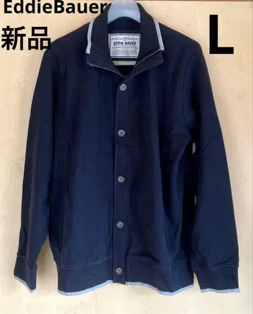 [ Eddie Bauer ] 새상품 네이비 버튼 포함 자켓