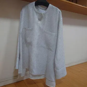 SHIPS any 라이트 그레이 셔츠 원사이즈