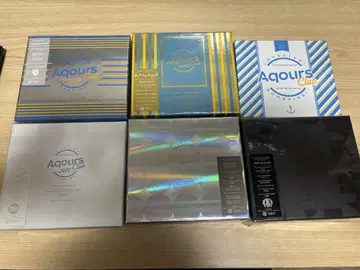 Aqours Club CD 2017-2022 6장 세트