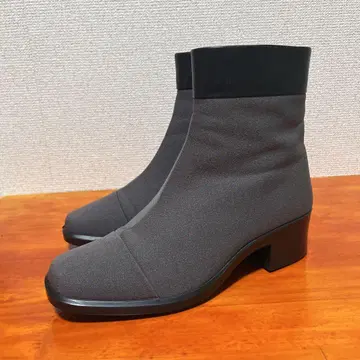 새상품급 와코루 Tear 차콜 그레이 레인부츠 23cm 3E