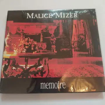 한정판 새상품급 Malice Mizer memoire CD 비주얼계
