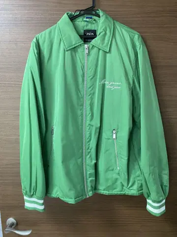 그린 나일론 자켓 ZARA