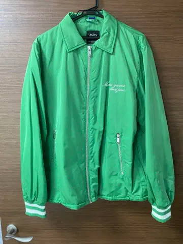 그린 나일론 자켓 ZARA
