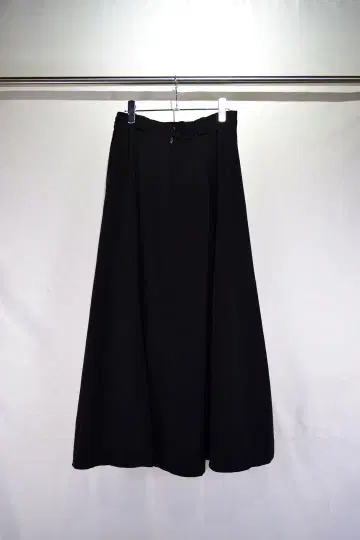 구제 의류 데드스탁 블랙 폴리 롱 스커트 유럽 구제 의류 빈티지