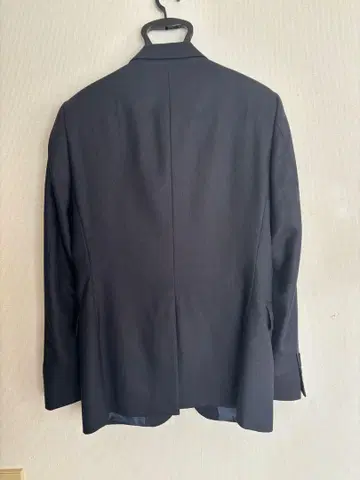 [컨디션 최상] ZARA 남성용 수트 셋업 네이비 L 실크 혼방 소재