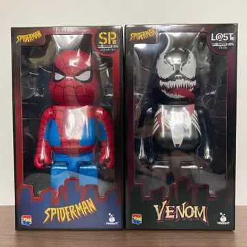 BE@RBRICK 스파이더맨 SP & 베놈 LAST 2set