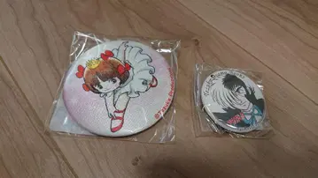 피노키오 발레 패브릭 소재 캔뱃지 / 블랙 잭 캔뱃지 2개 세트