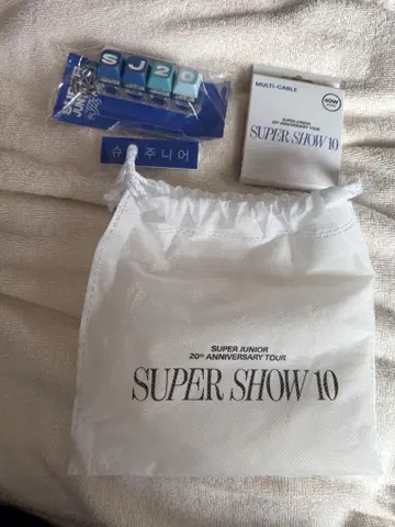 SUPERJUNIOR SUPERSHOW10 굿즈