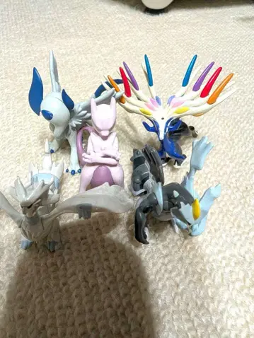 포켓몬 피규어 키링 5개 세트 레어템