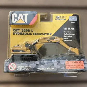 건기 CAT 캐터필러 320DL 유압 셔블 1/87 스케일