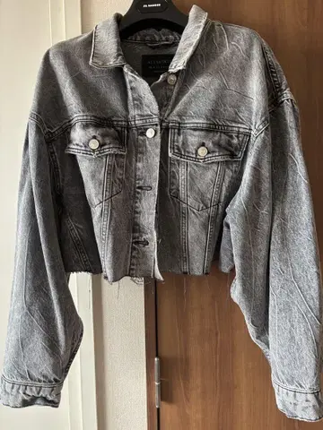 ALLSAINTS 크롭 데님 자켓 UK8