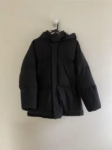 URBAN RESEARCH DOORS 블랙 다운 자켓