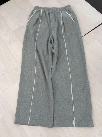 MAISON SPECIAL 스웨트 팬츠 그레이 SIZE 00