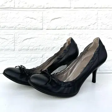 긴자 카네마츠 미스 슬렌더 힐 24cm 블랙
