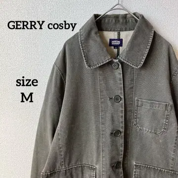 vintage [ GERRY cosby ] 버튼 데님 자켓 커버올