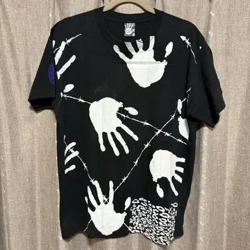 y101306 HEX ANTISTYLE T셔츠 블랙 백 프린트 L