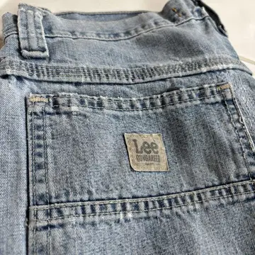 Lee DUNGAREES 카펜터 팬츠 블루 페인터