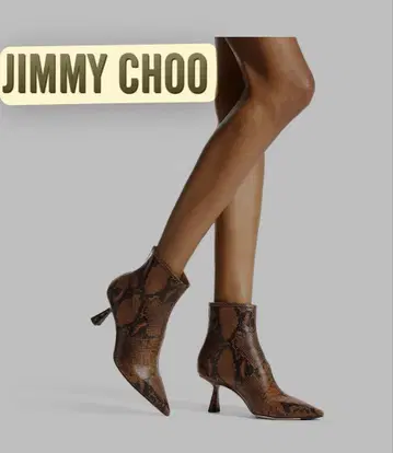 미사용 새상품 JIMMY CHOO KIX 65 부츠 지미추