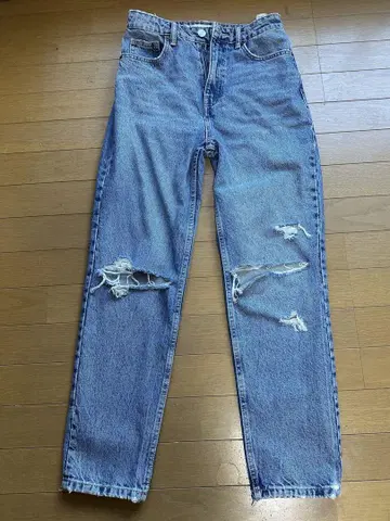 ZARA 데미지 데님 거의 미사용!