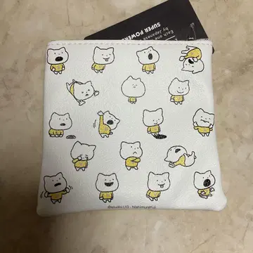 희귀 스튜디오 UG 니시무라 유우지 시무룩한 아기 고양이 스퀘어 파우치