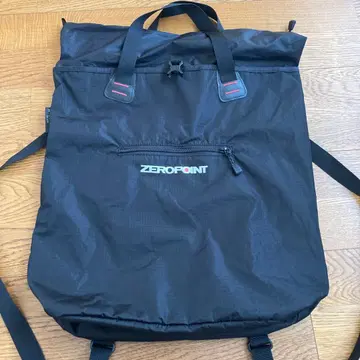 몽벨 ZEROPOINT 블랙 백팩