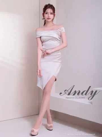 Andy 드레스 베이지 S 사이즈