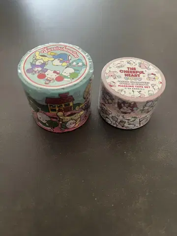 산리오 이세탄 마스킹 테이프 2개 세트 콜라보