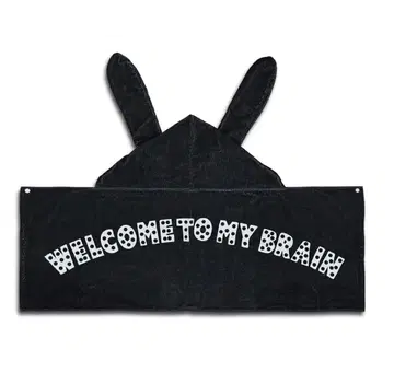 NovelCore 후드 타월 WELCOME TO MY BRAIN