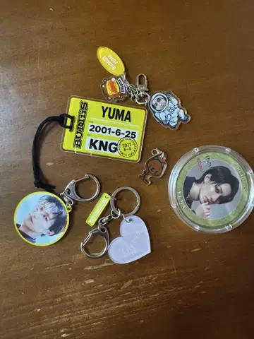 BUDDiiS YUMA 키링 트레이딩 카드 스티커 세트